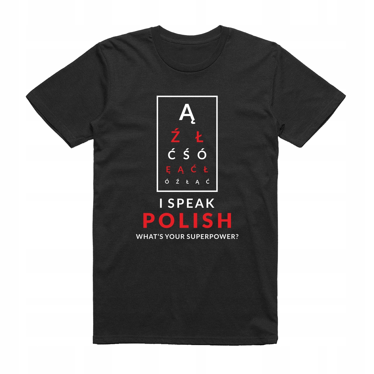 

S - Koszulka T-shirt Polak Super Moc Śmieszna