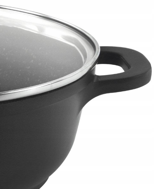 PATELNIA GŁĘBOKA 24 Z POKRYWĄ INDUKCJA WOK CIĘŻKA Marka Orion