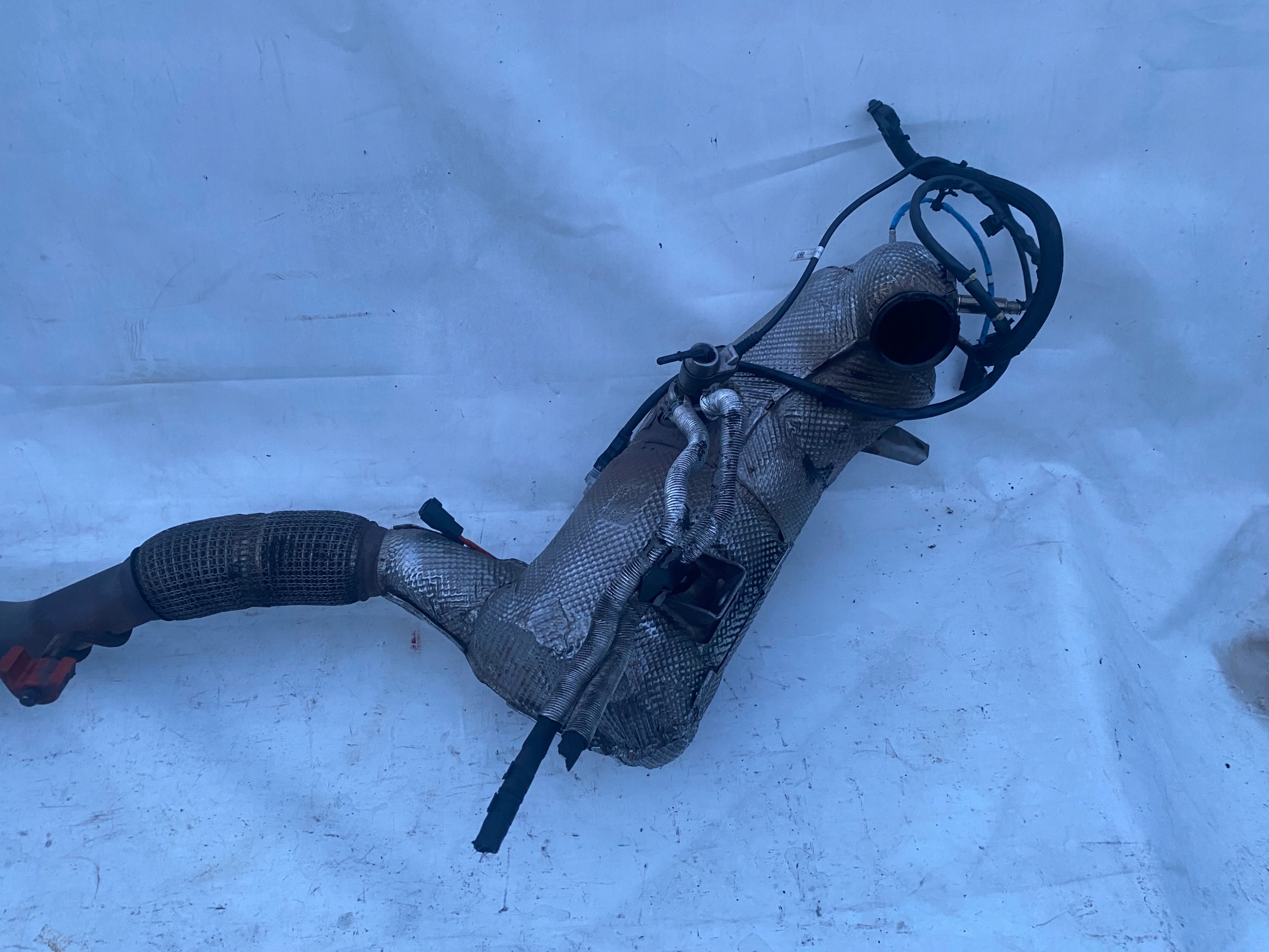 FORD TRANSIT MK8 LIFT 2.0 TDCI catalyst DPF UKLAD exhaust