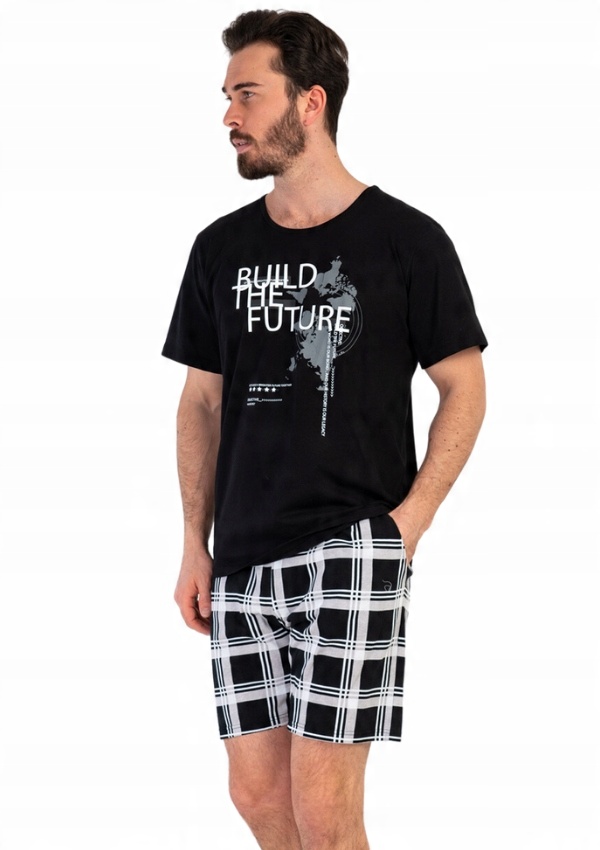 

Piżama Męska bawełniana krótki Vienetta 4XL size