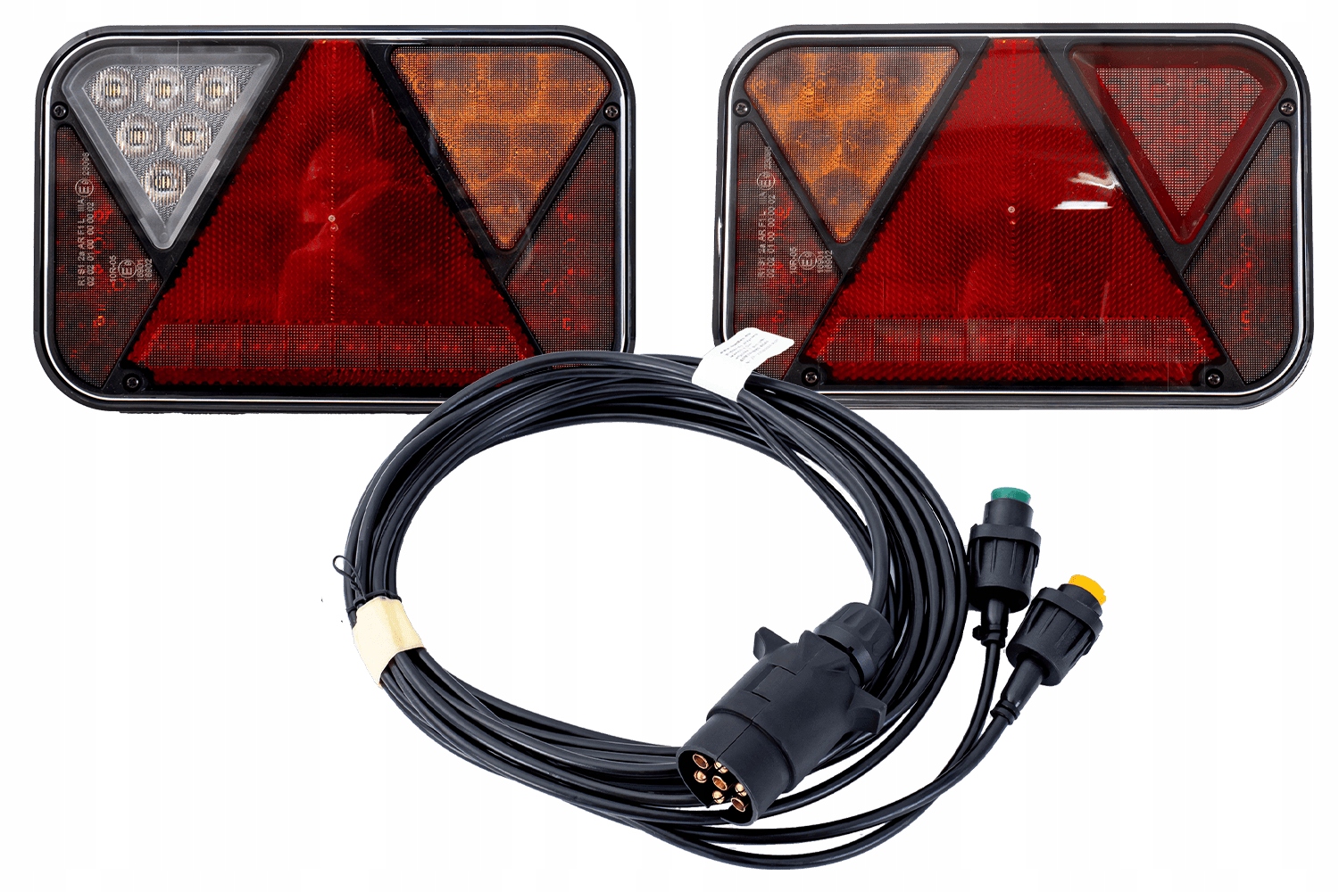 Zadní světla Fristom FT-270 Led instalační kabel Mantes 4 m 7-PIN