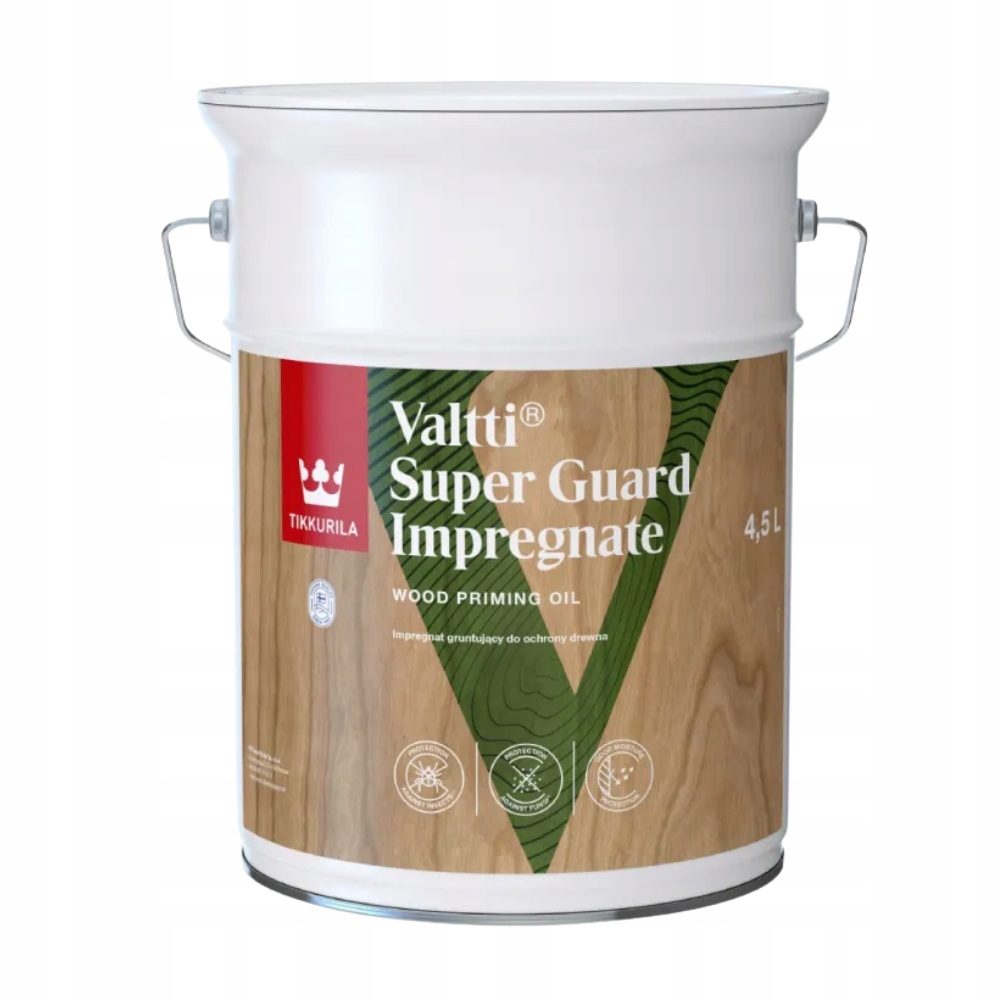 Impregnát, podklad na drevo Tikkurila Valtti Guard 4,5L