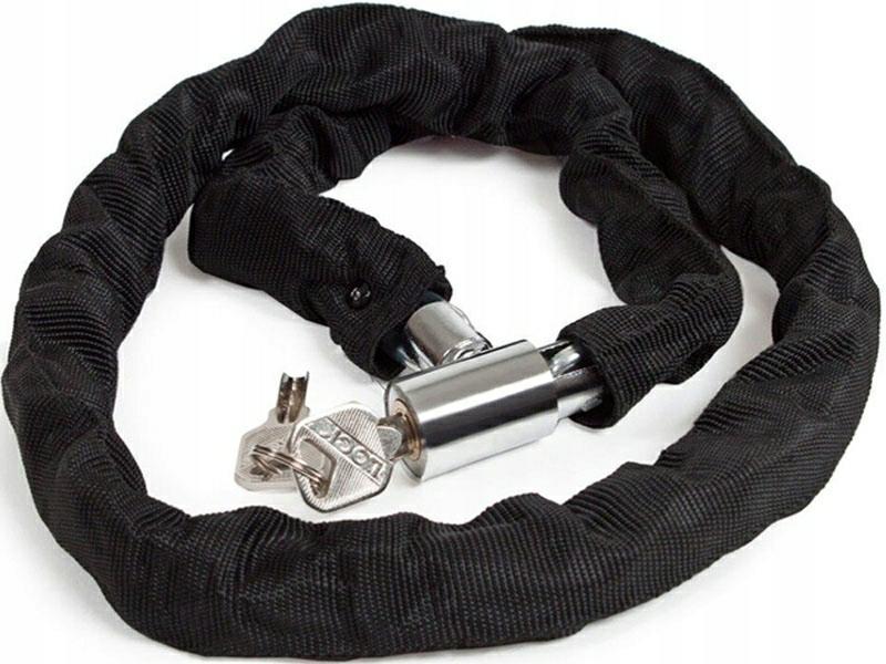 MOCNE ZAPIĘCIE ROWEROWE ŁAŃCUCH Blokada NA ROWER HULAJNOGE SKUTER EAN (GTIN) 0759018467878