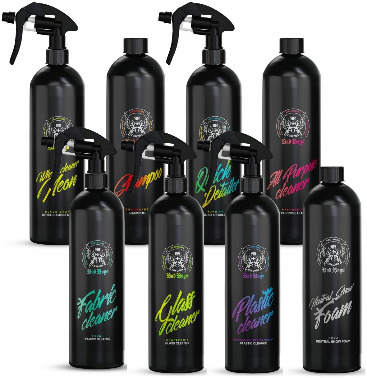RR Customs RRC Bad Boys Mega Zestaw Kosmetyków Do Auta Detailing Prezent