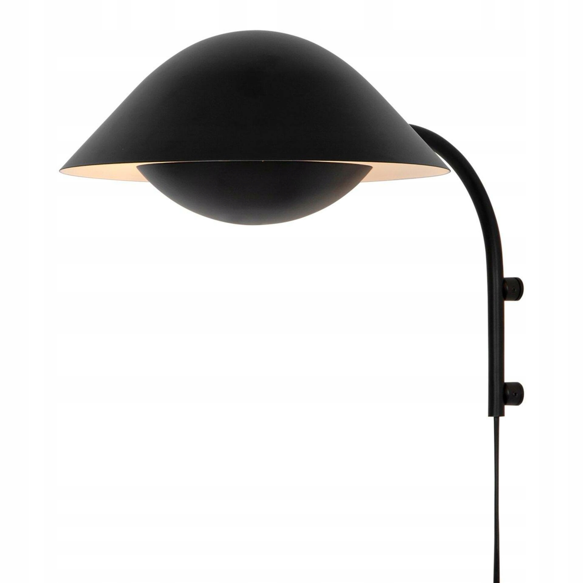 Nordlux Freya nástěnné svítidlo černé, E14, kov, moderní design
