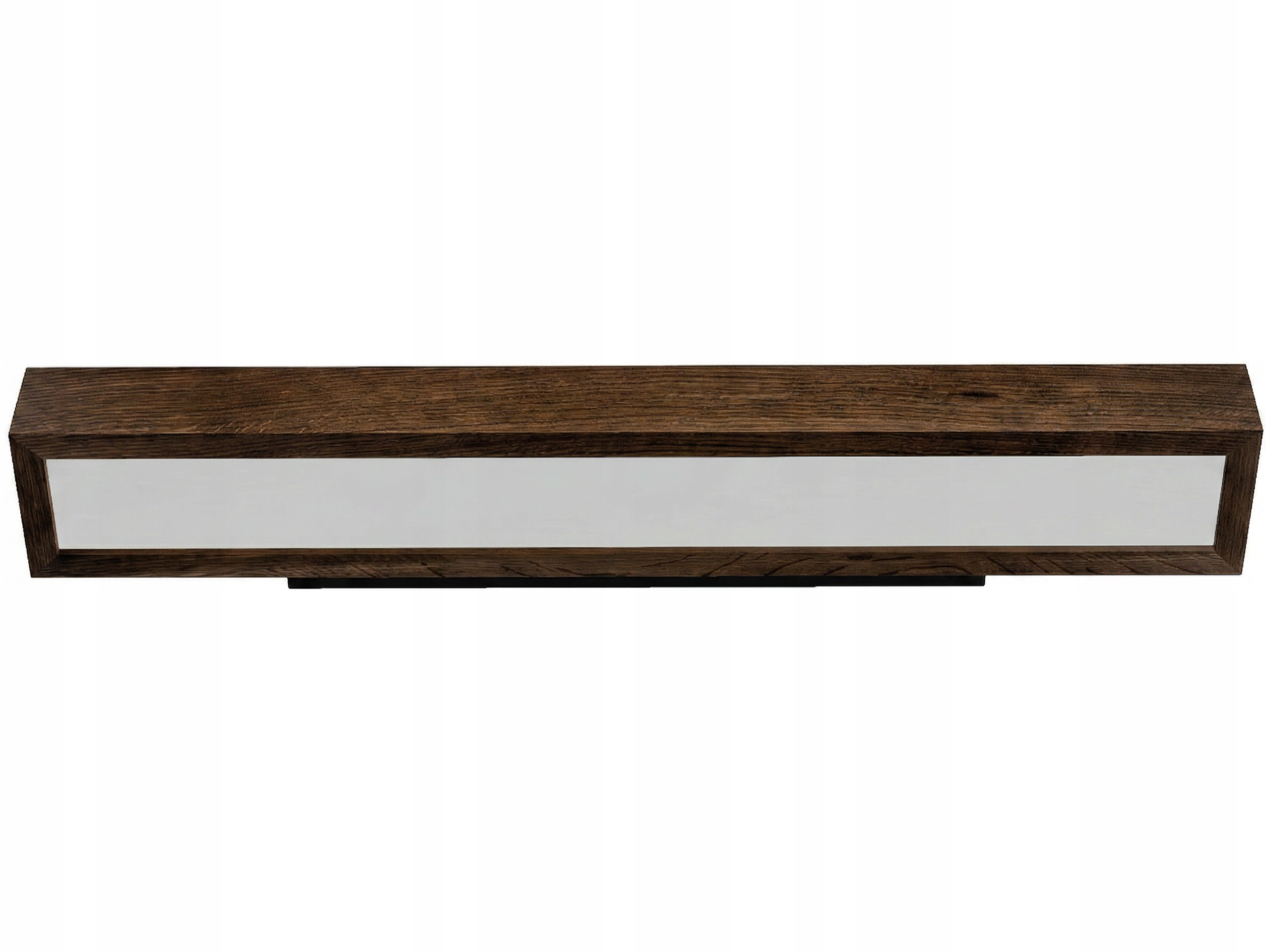 Koupelnové nástěnné svítidlo Leja 60 cm Tmavý Dub Led do obývacího pokoje nad zrcadlo