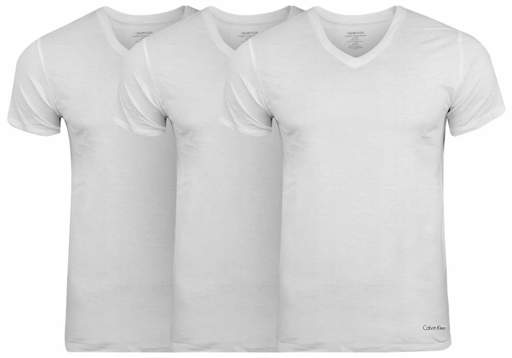 

Calvin Klein Trzypak Koszulka Męska White r. XL