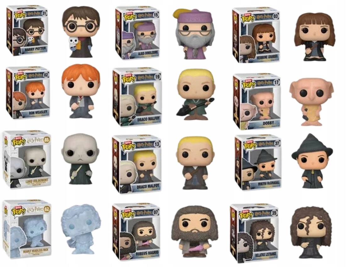 Funko Bitty Pop Harry Potter sada 12 kusů 2297 Hermina Albrus Brumbál