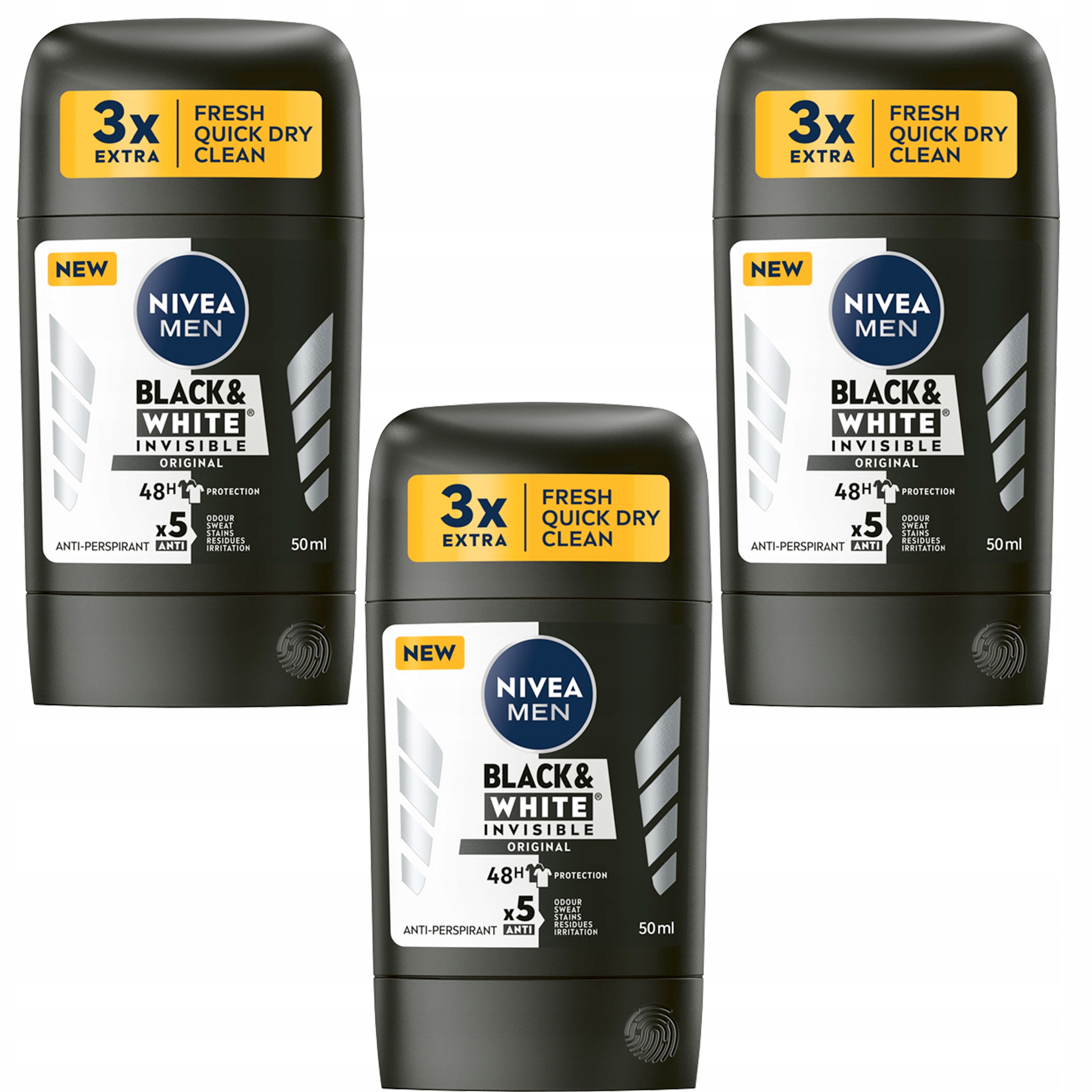 

Nivea Men Antyperspirant w sztyfcie Original *3