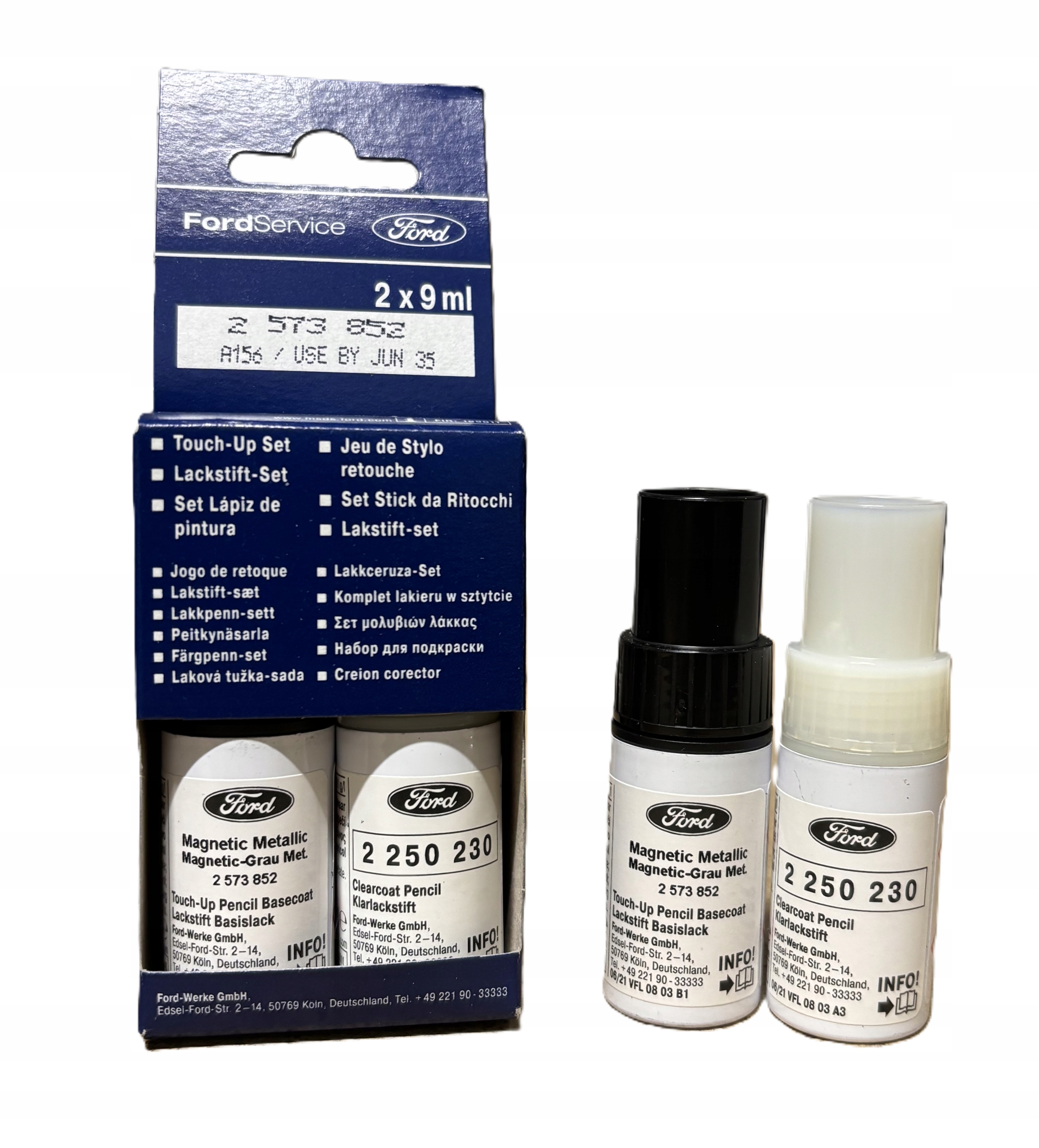 Lakier Zaprawka Oe Ford Magnetic 2x9ml baza lakier