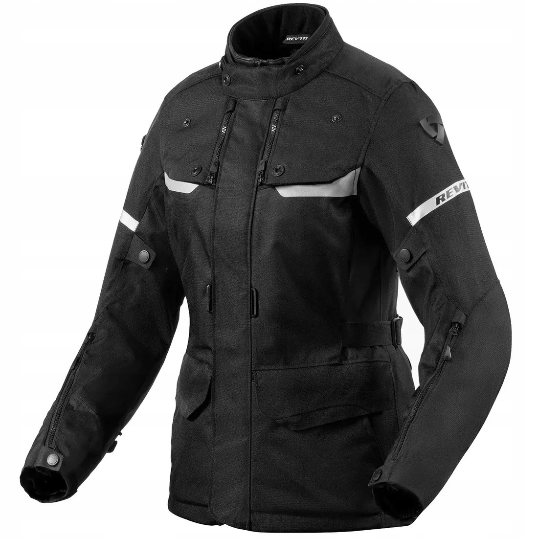 Rev'it Outback 4 Lady Black Dámska revitálna bunda
