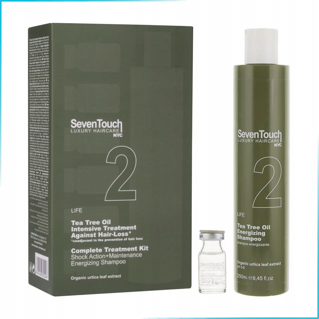 Intenzivní kúra proti vypadávání vlasů Šampon ampule 2 Seven Touch