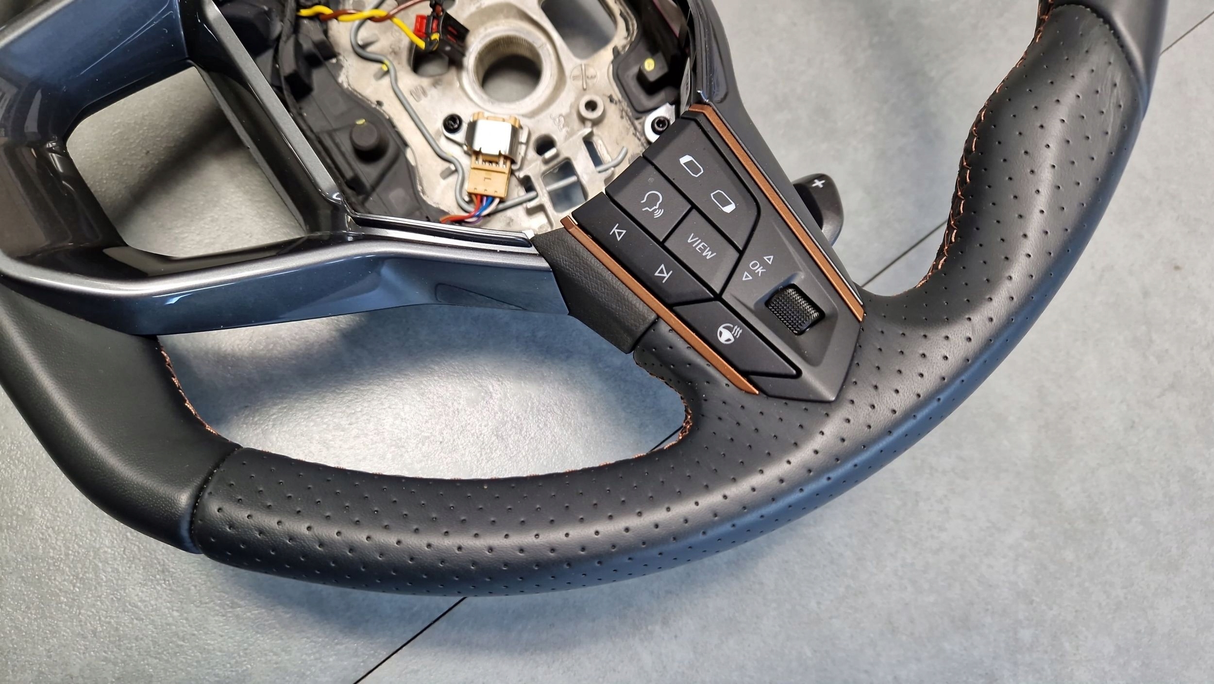 Cupra Ateca steering wheel, leather multi grzana with shifting 5FA419091DP