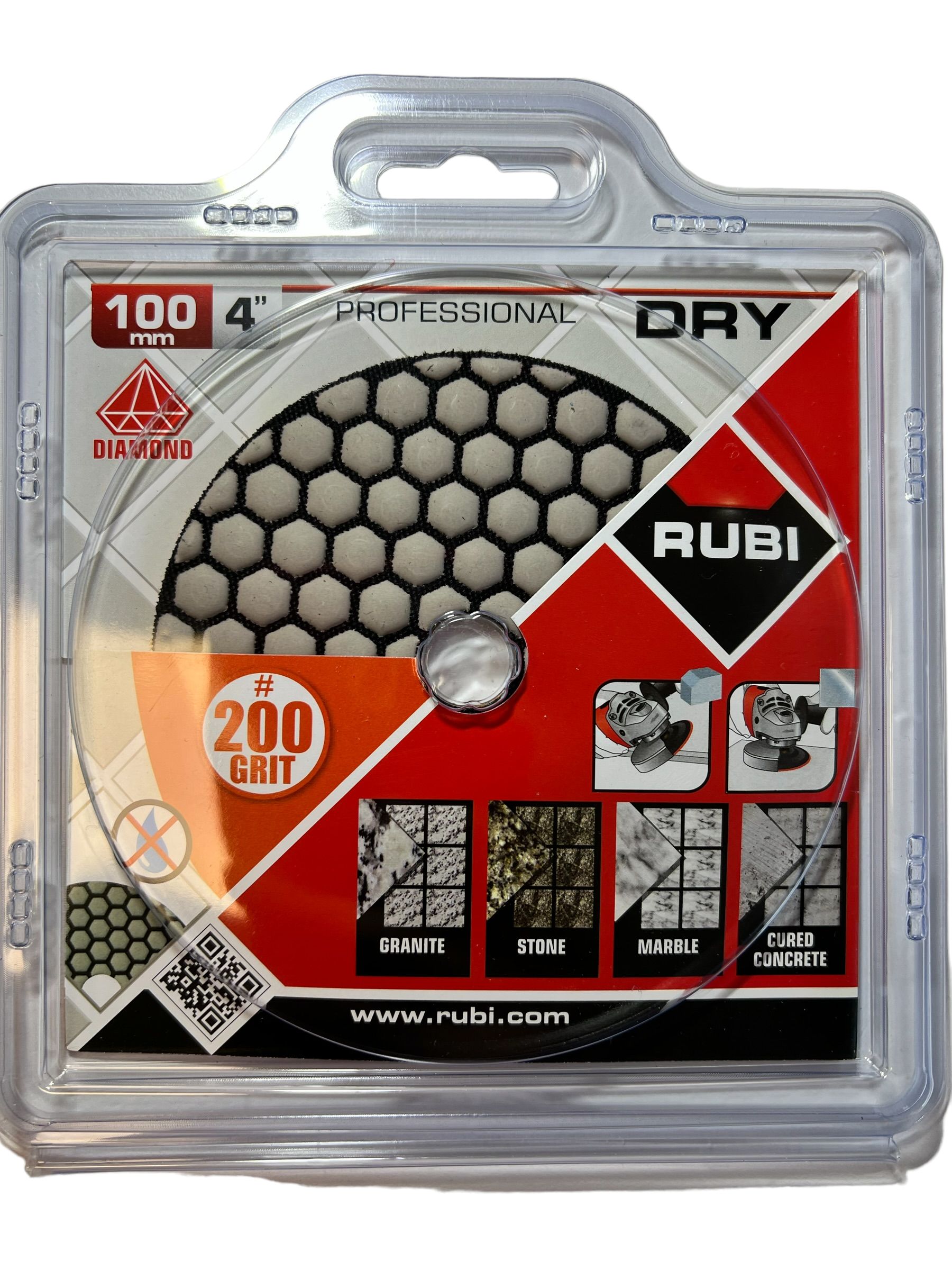 

Rubi Tarcza pad polerski 62972 grad 200