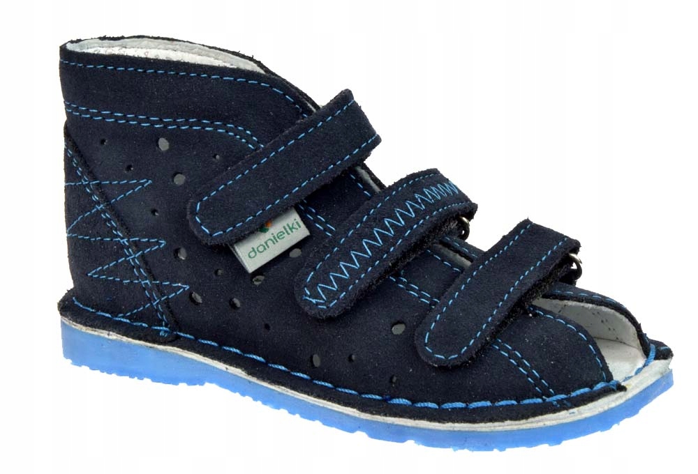 Danielki kapcie profilaktyczne TA215 r 34 granat N