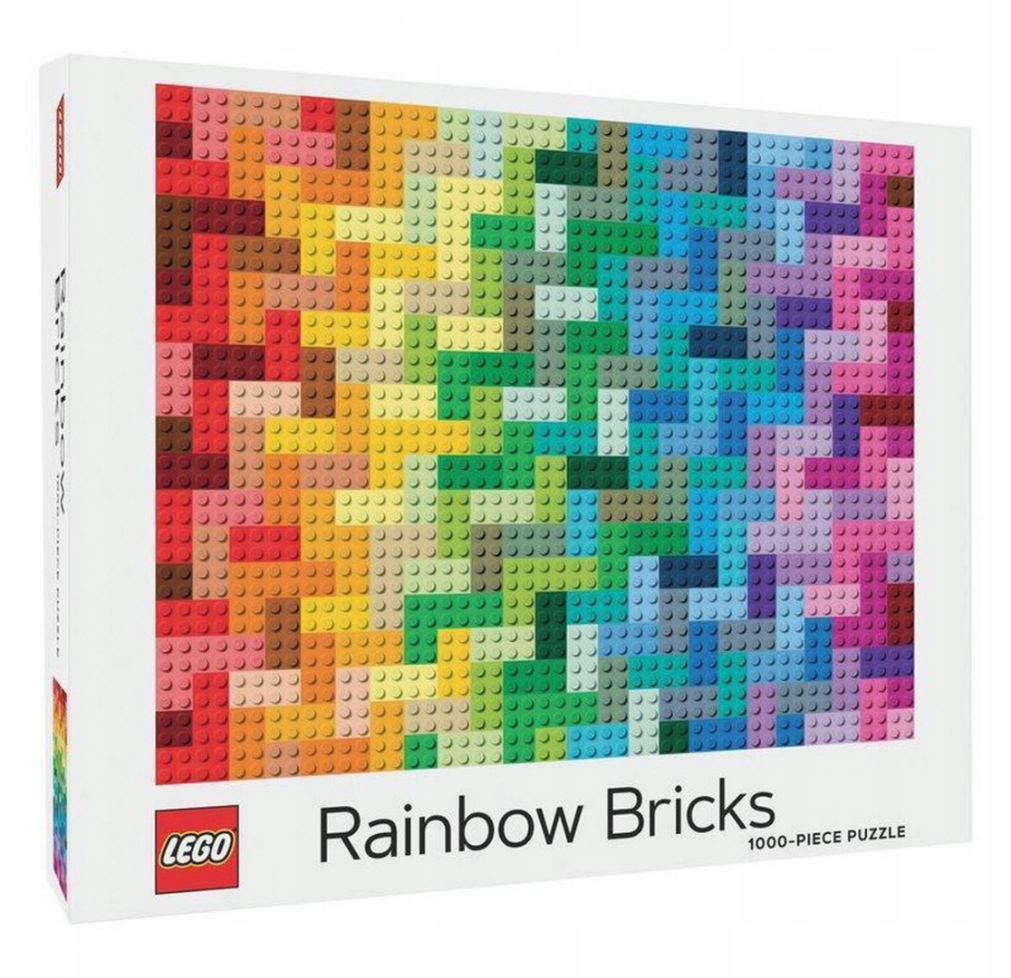 

Lego Puzzle Rainbow Bricks