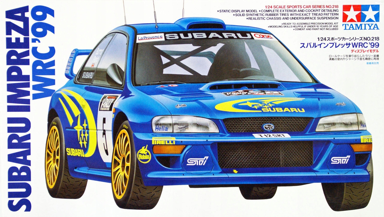 Tamiya 24218 Subaru Impreza Wrc '99 1:24