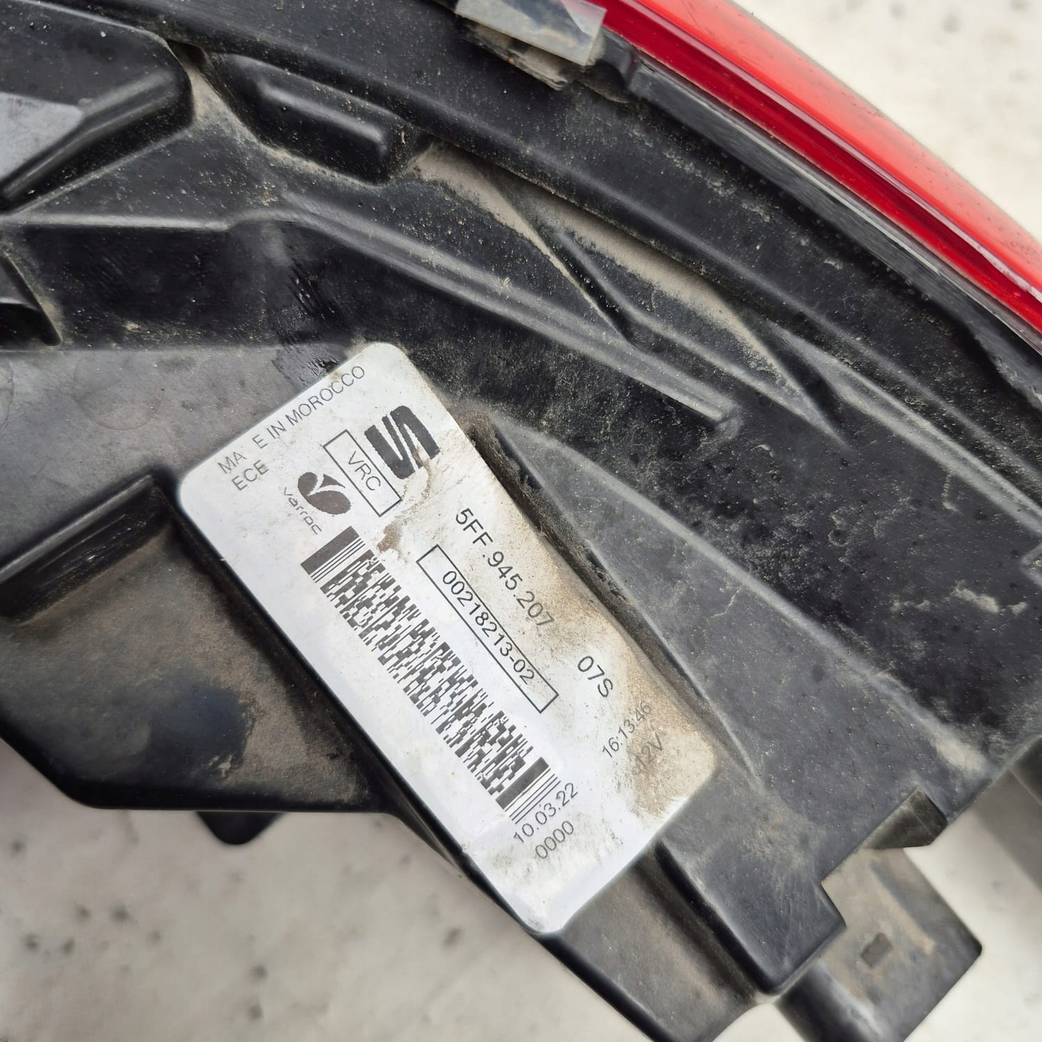 CUPRA FORMENTOR 5FF light left rear part rear 5FF945207