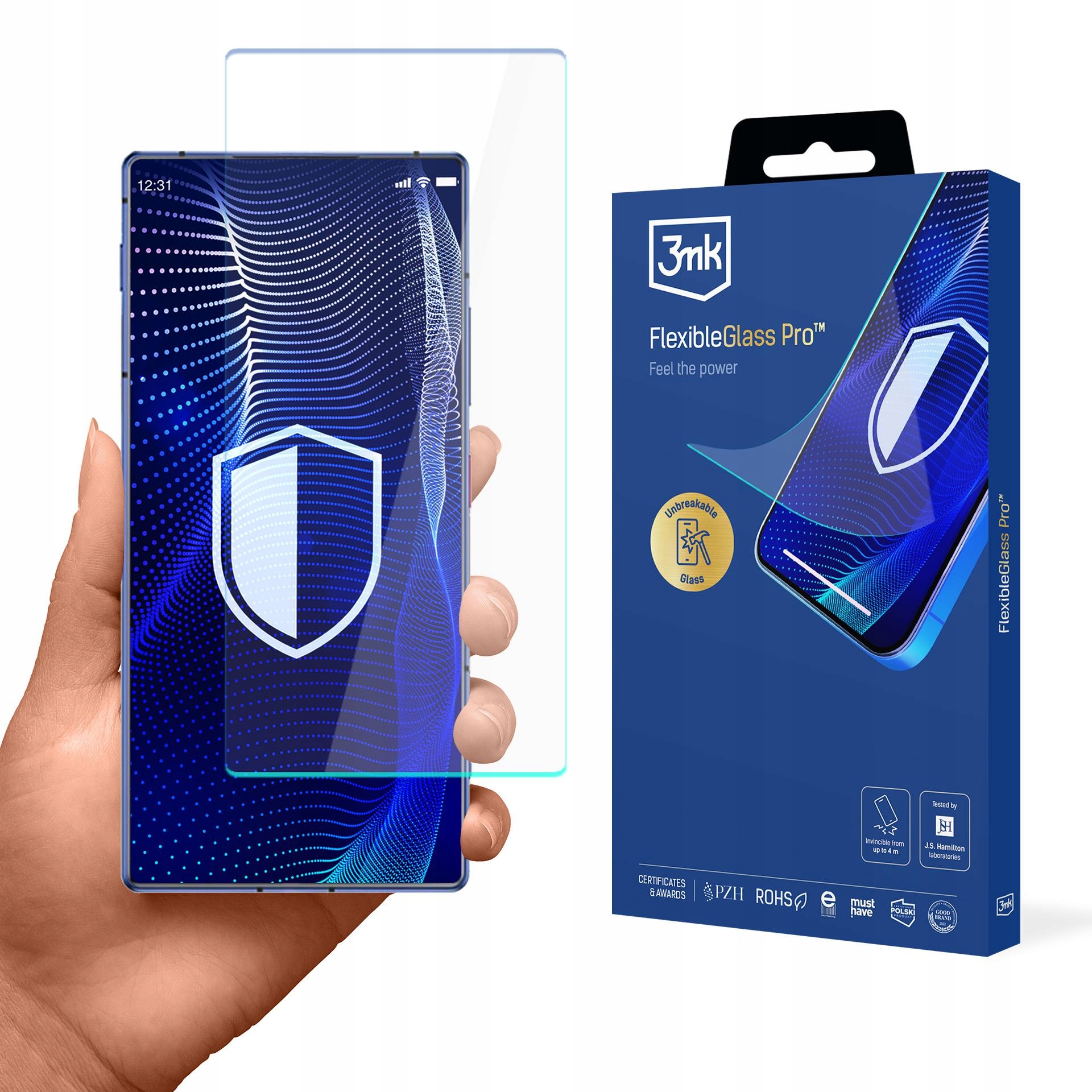 Szkło ochronne hybrydowe 3mk FlexibleGlass Pro na Nubia Z70 Ultra