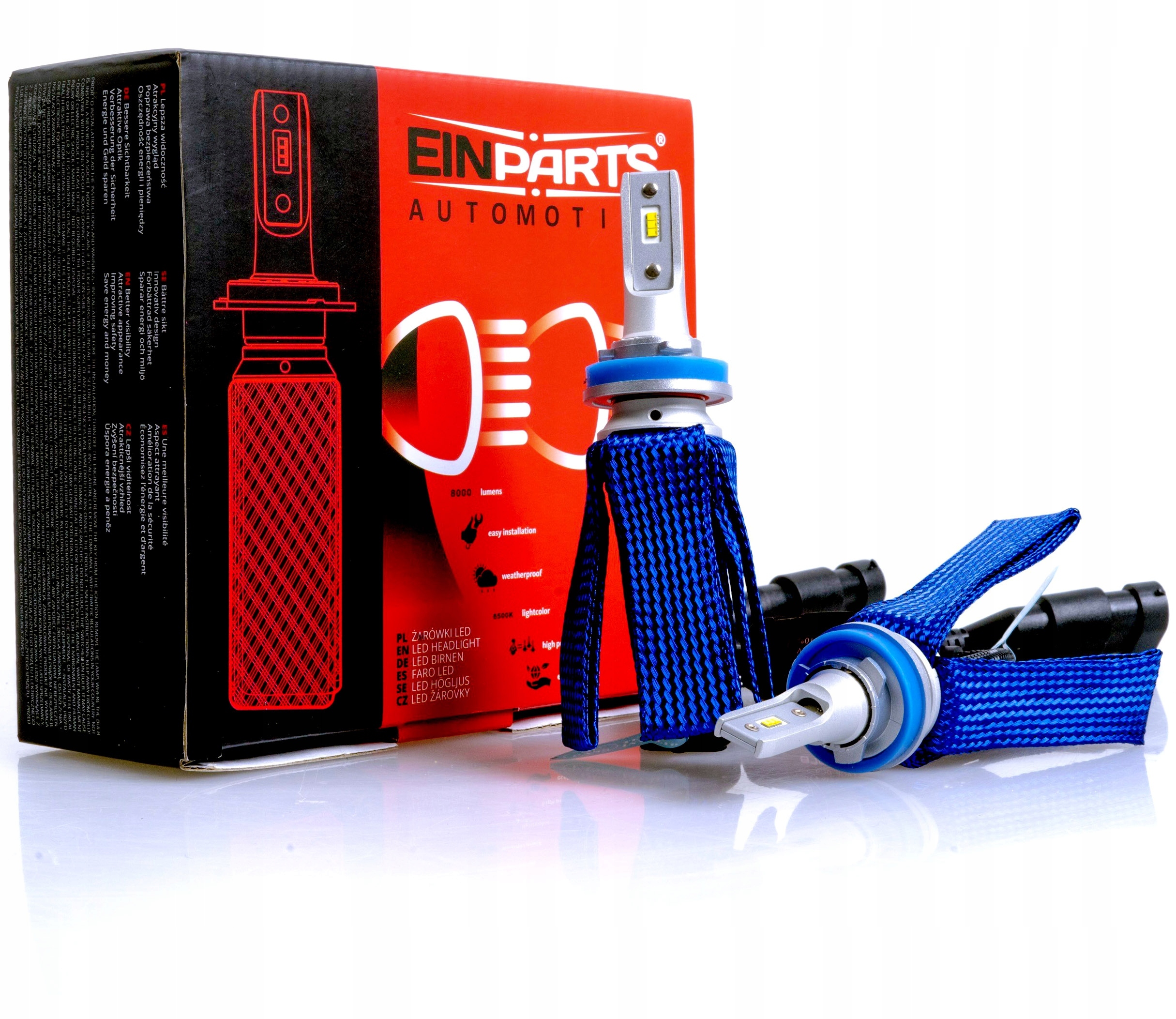 Žiarovky HB3 Led 9005 Octopus Premium Canbus 6000K