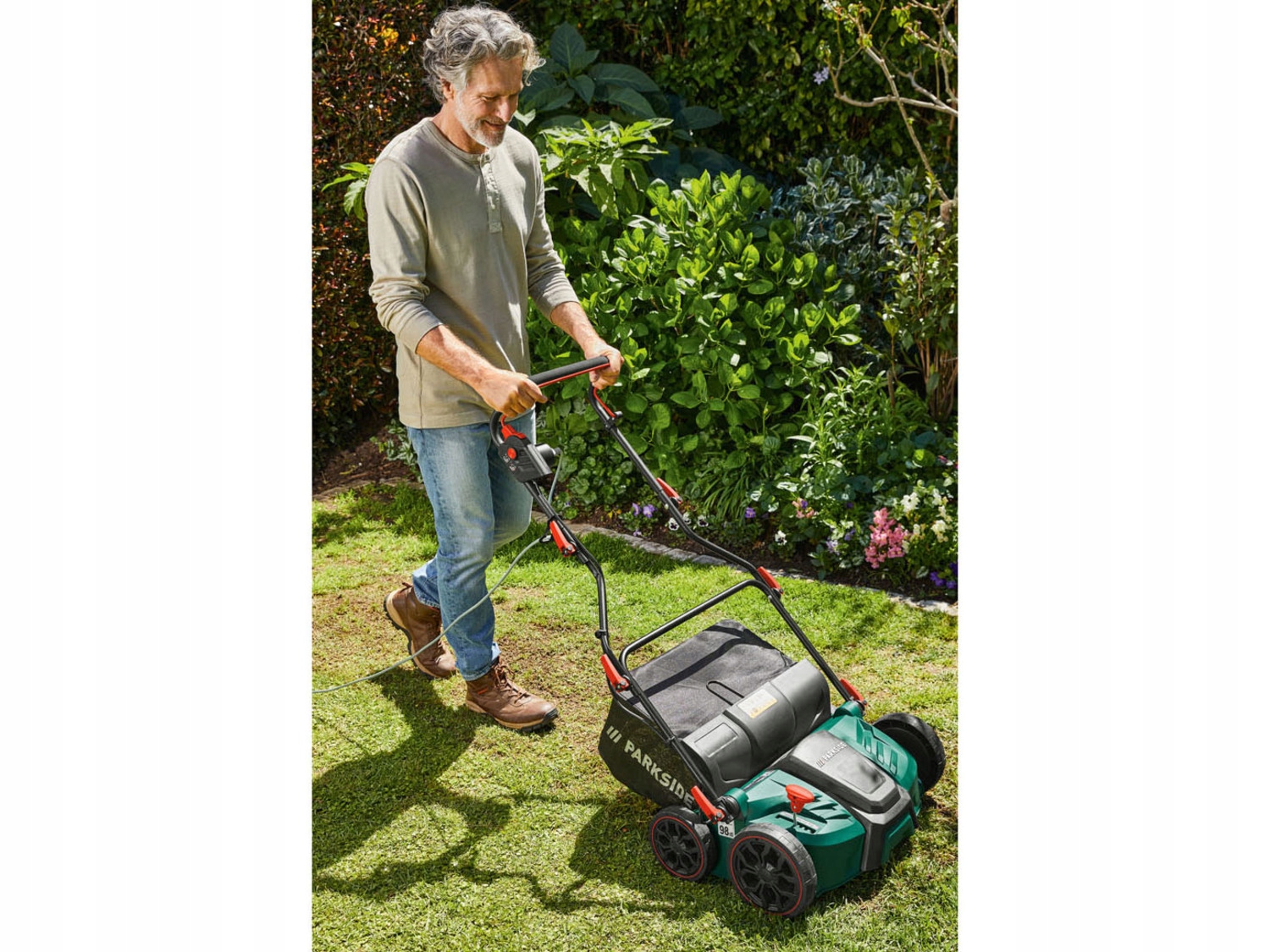 Elektryczny Wertykulator Aerator 2w1 PARKSIDE 1500 Zasilanie elektryczne