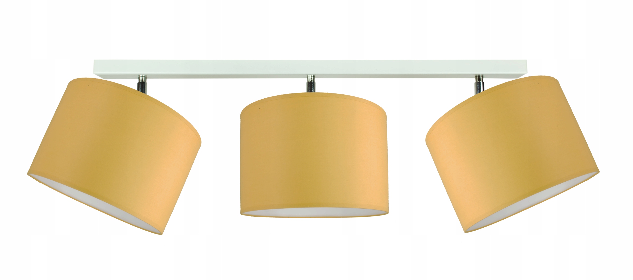 Modna Závěsná stropní lampa lustr moderní hořčicové stínidlo 20 cmLed