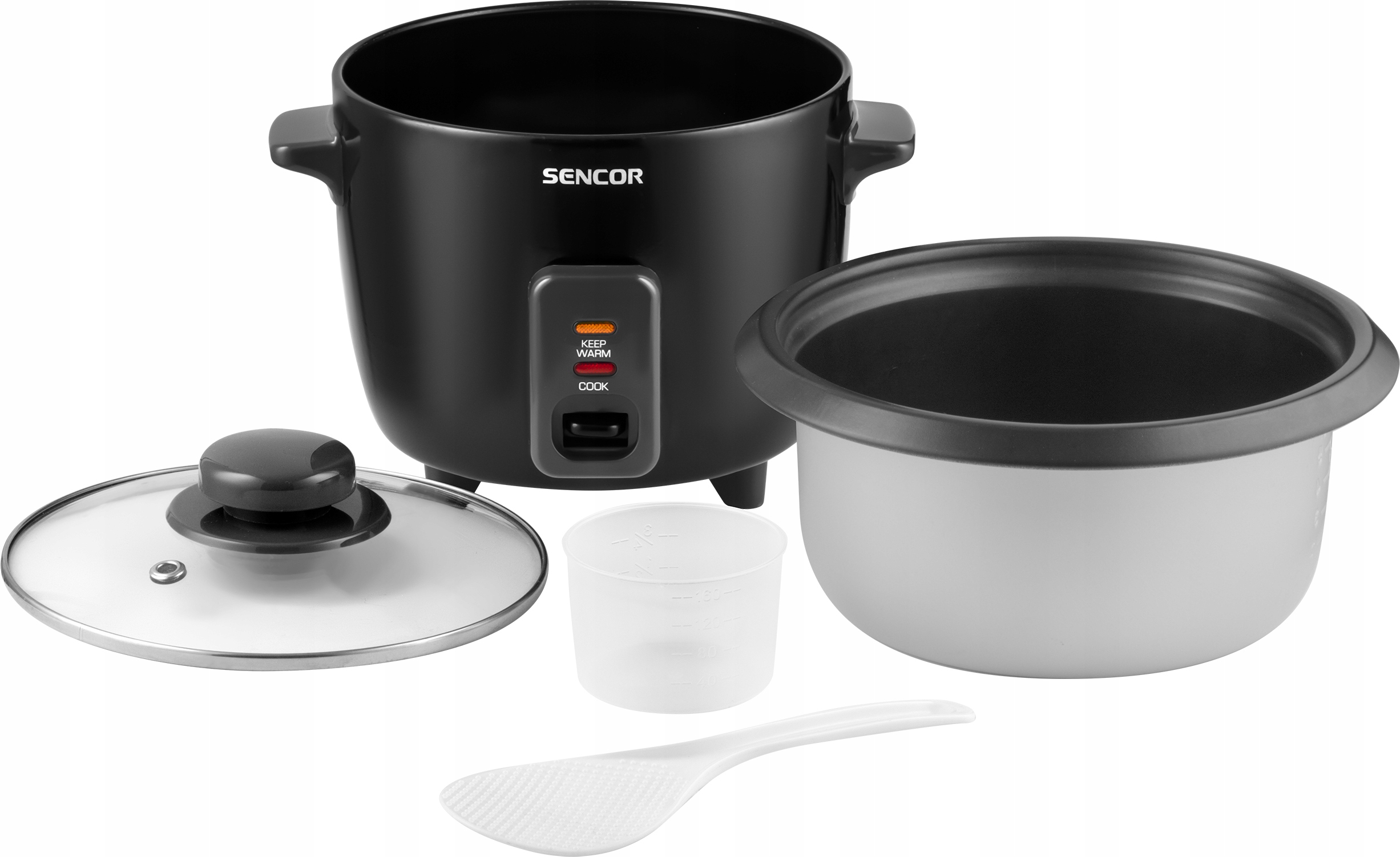 Garnek Do Ryżu Ryżowar Sencor SRM Keep Warm Gotowanie na Parze Czarny