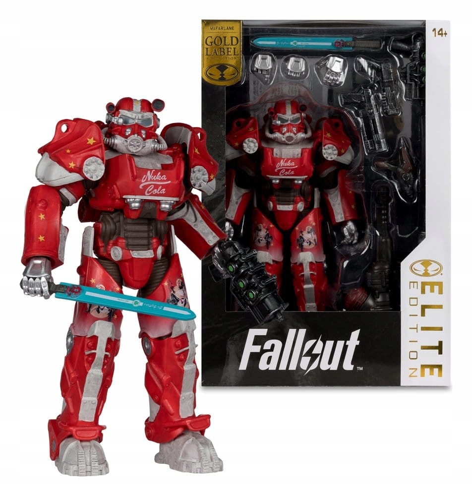 Figurka McFarlane Elite Edition Nuka Cola T-60 (Gold Label) Fallout