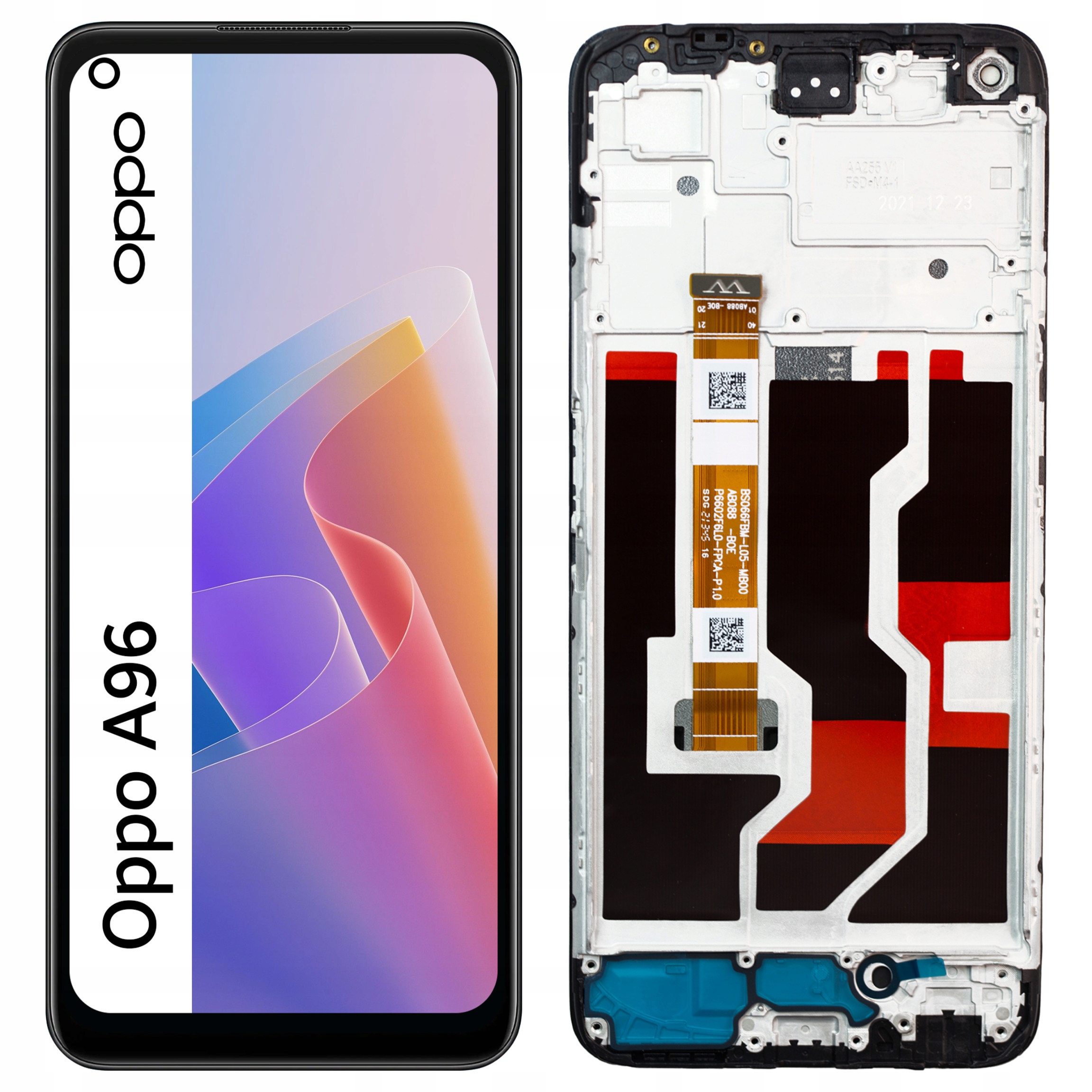 Displej pro Oppo A96 LCD displej Rámeček
