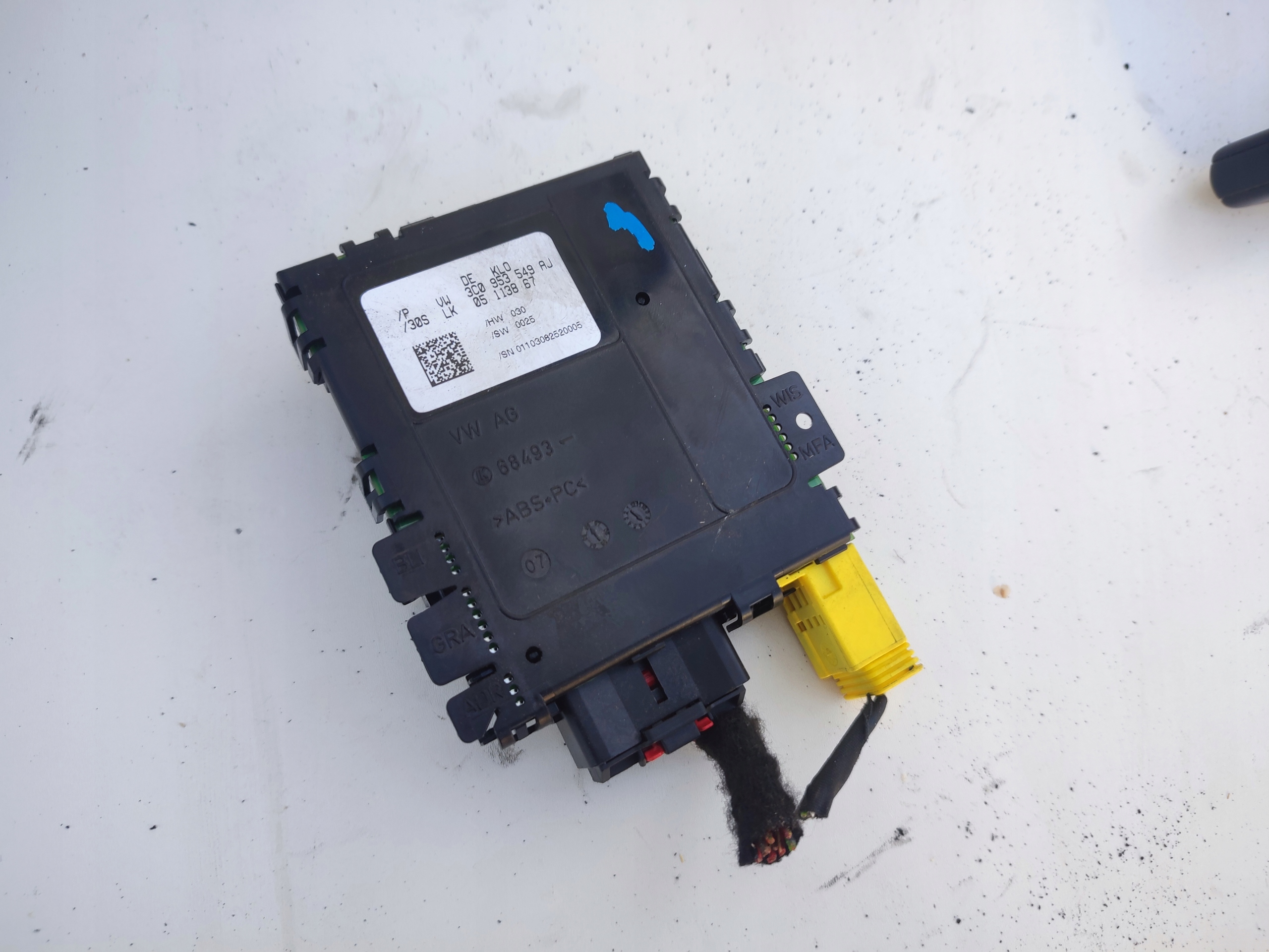 Sensor modul kata Kurvenlicht Volkswagen Passat CC 3C0953549AJ