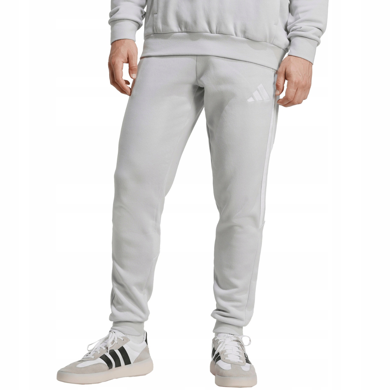 Pánské kalhoty adidas Tiro 26 League Sweat světle šedé JY7152 L