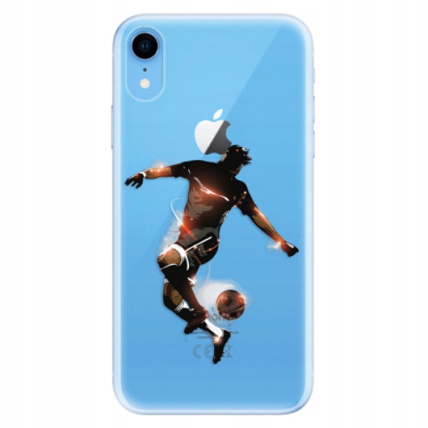 Silikonowe etui iSaprio Piłka nożna 01 do iPhone Xr