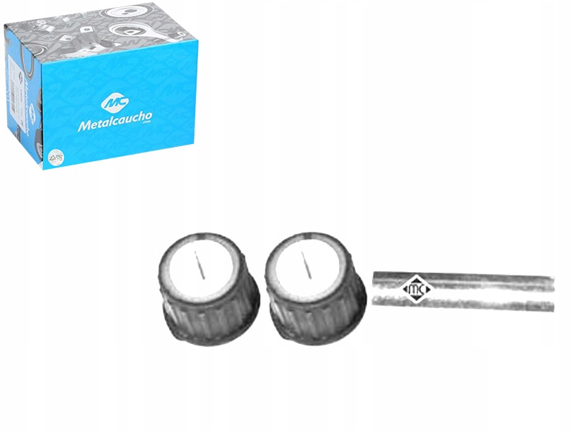 TULEJA RESORA ZESTAW 2SZT + TULEJA 06- METALCAUCHO