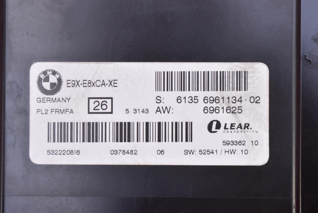 Bedienteil modul Leuchten 6961134-02 BMW E90 E91 04-10