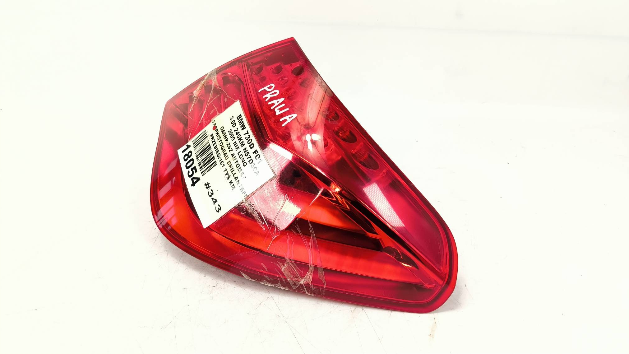 light right rear part 7182198 BMW 730 D
