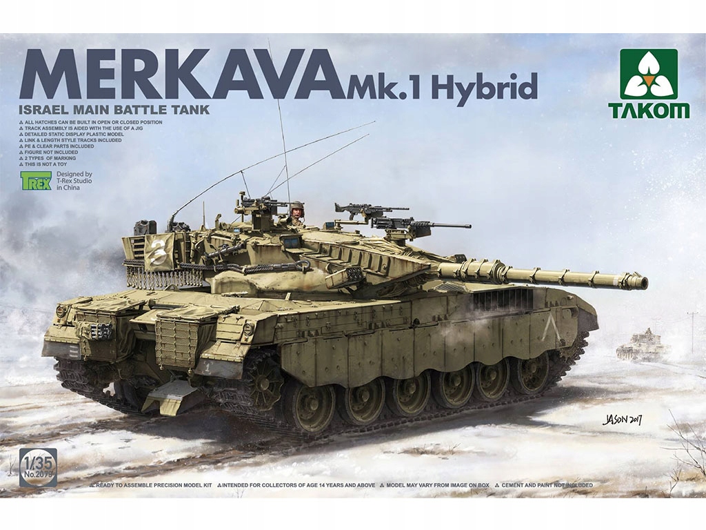 Tank Merkava Merkawa Mk.I Hybrid 2079 Takom