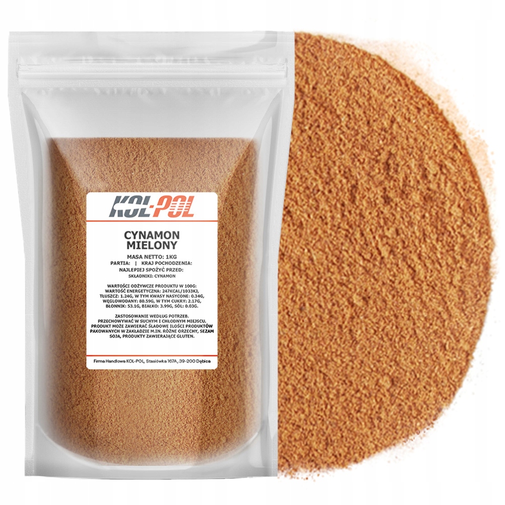 CYNAMON MIELONY 1kg Naturalny wysoka jakość