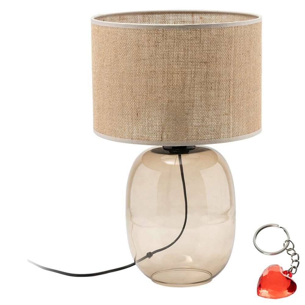 Nočná stolová lampa Melody Topaz Juta 5986 Tk Lighting