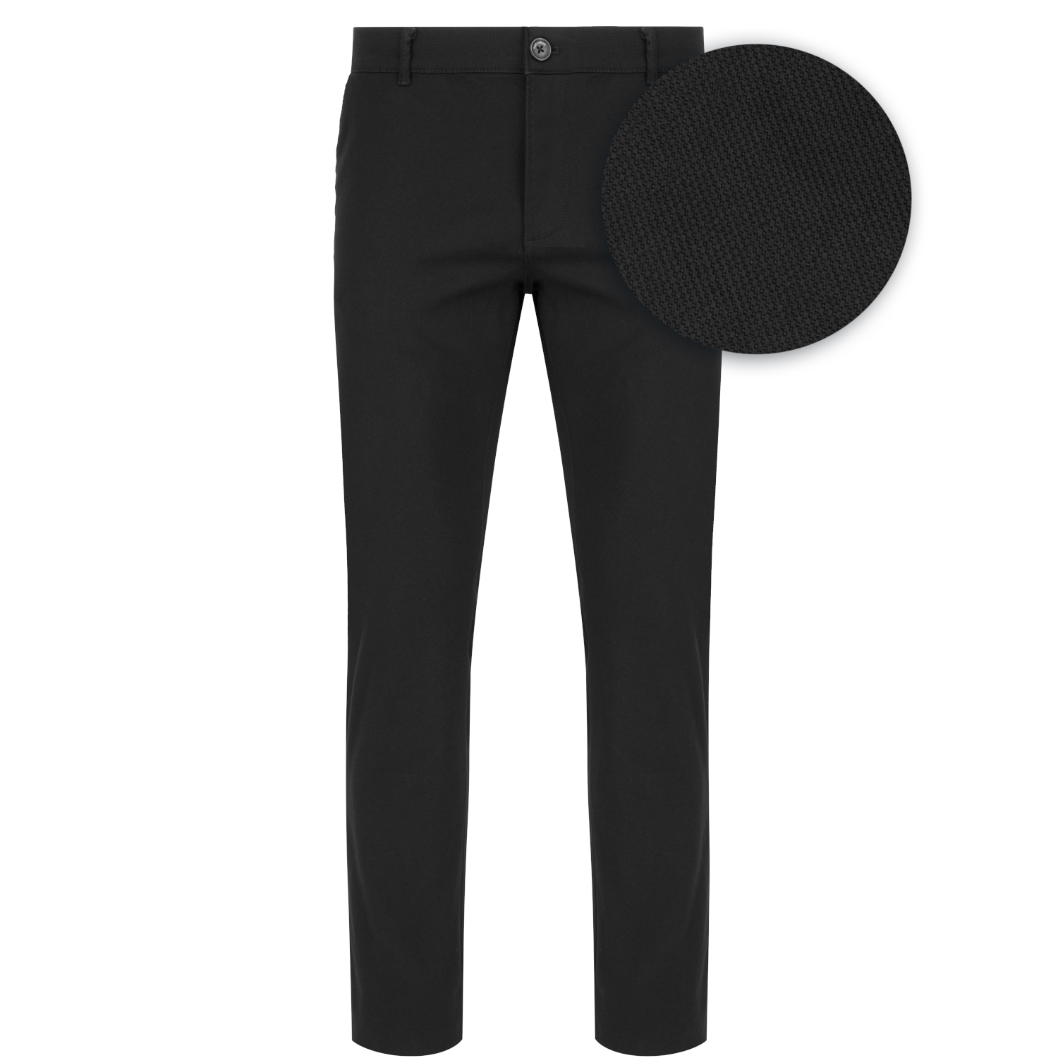 Černé bavlněné kalhoty Pako Lorente vel W40 L32