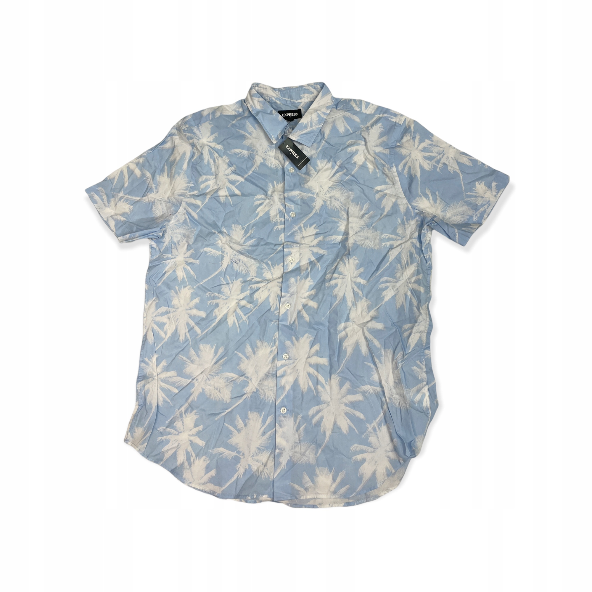 Světlá pánská košile s rukávkem Express XL