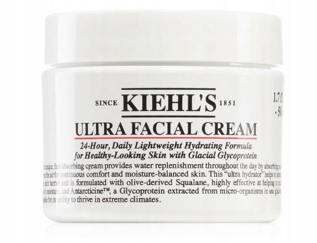 Hydratační krém na obličej Kiehl's Ultra Facial Cream Den a Noc 28 ml