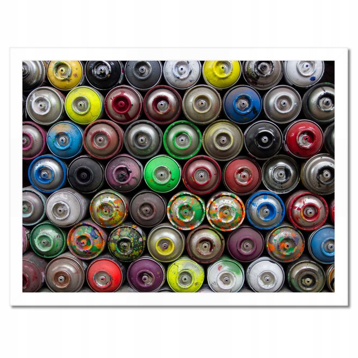 Plakáty v rámu 40x30 Graffiti Pouliční umění