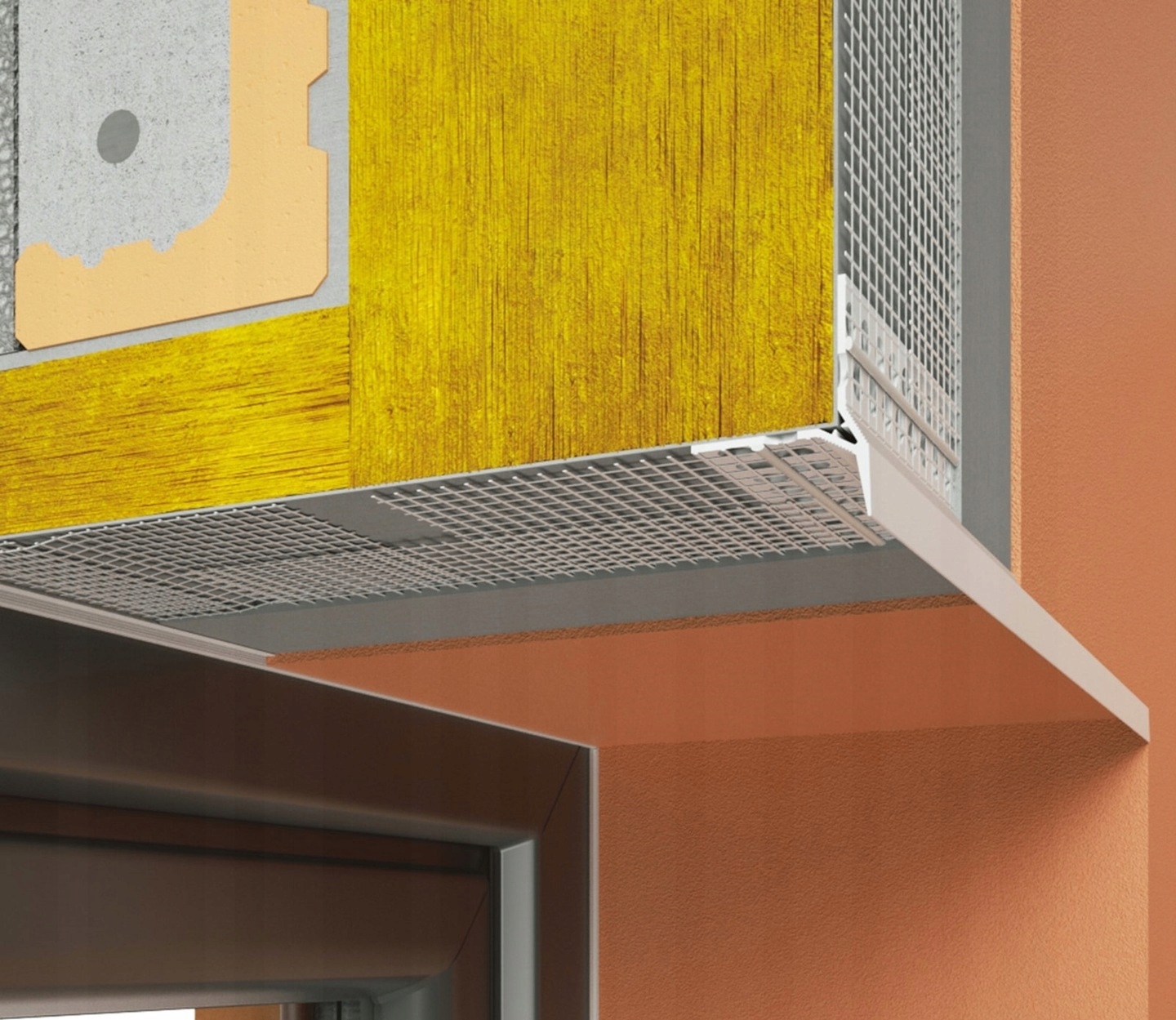 NAROŻNIK LISTWA OKAPNIKOWA KAPINOS, OKAPNIK 2,5mb Jednostka sprzedaży sztuka