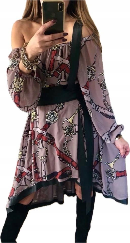 šaty španělské boho volné maxi By O La La 38