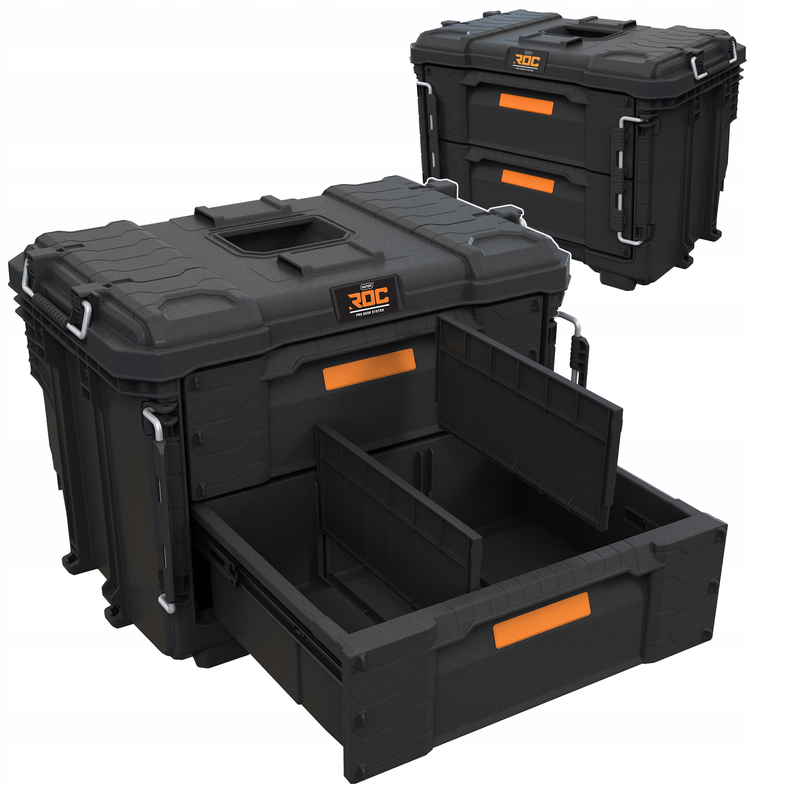 Keter Roc Skrzynka Narzędziowa Pro Gear 2.0 2 Szuflady Rigid