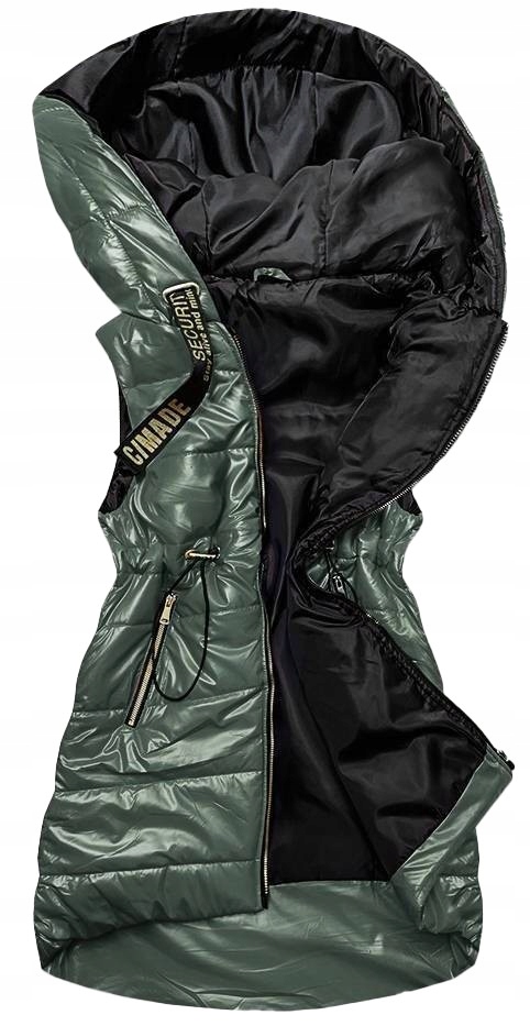 Lesklá Vesta B9782 Zelená XL (42)