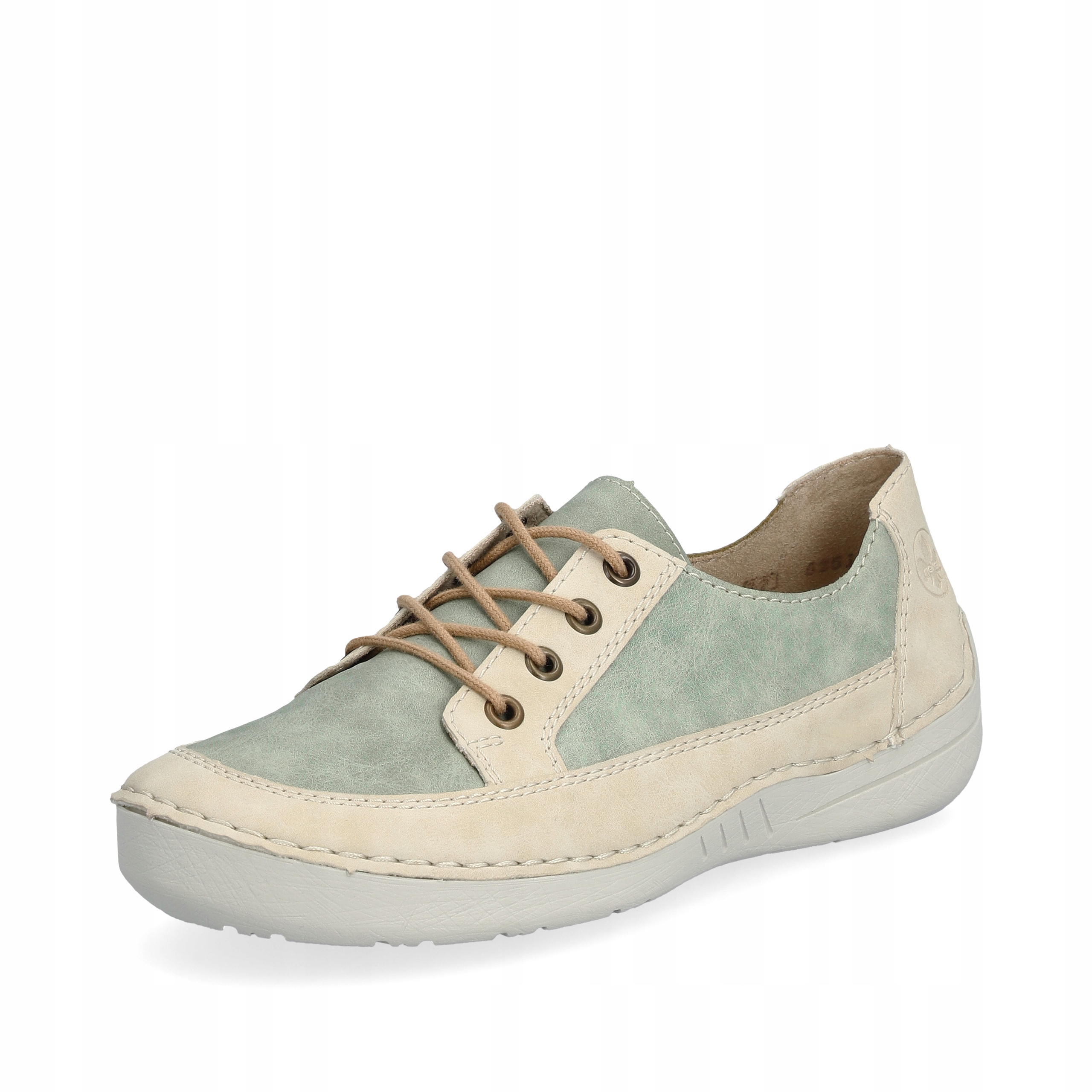 Rieker Antistress Dámské Polobotky 52515-52 Zelené vel. 39