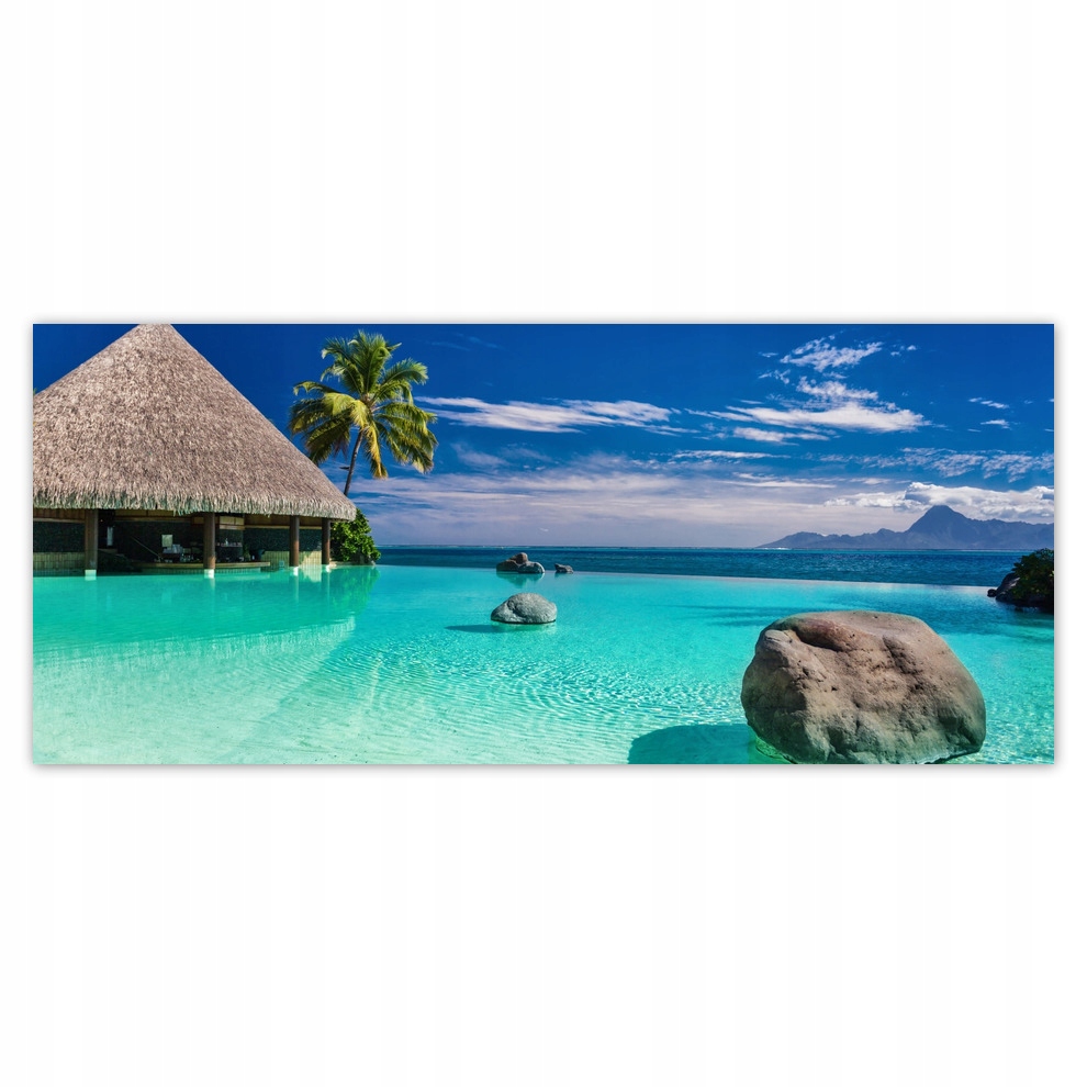 

Fototapety flizelina 211x91 Tropiki Pejzaż Palmy