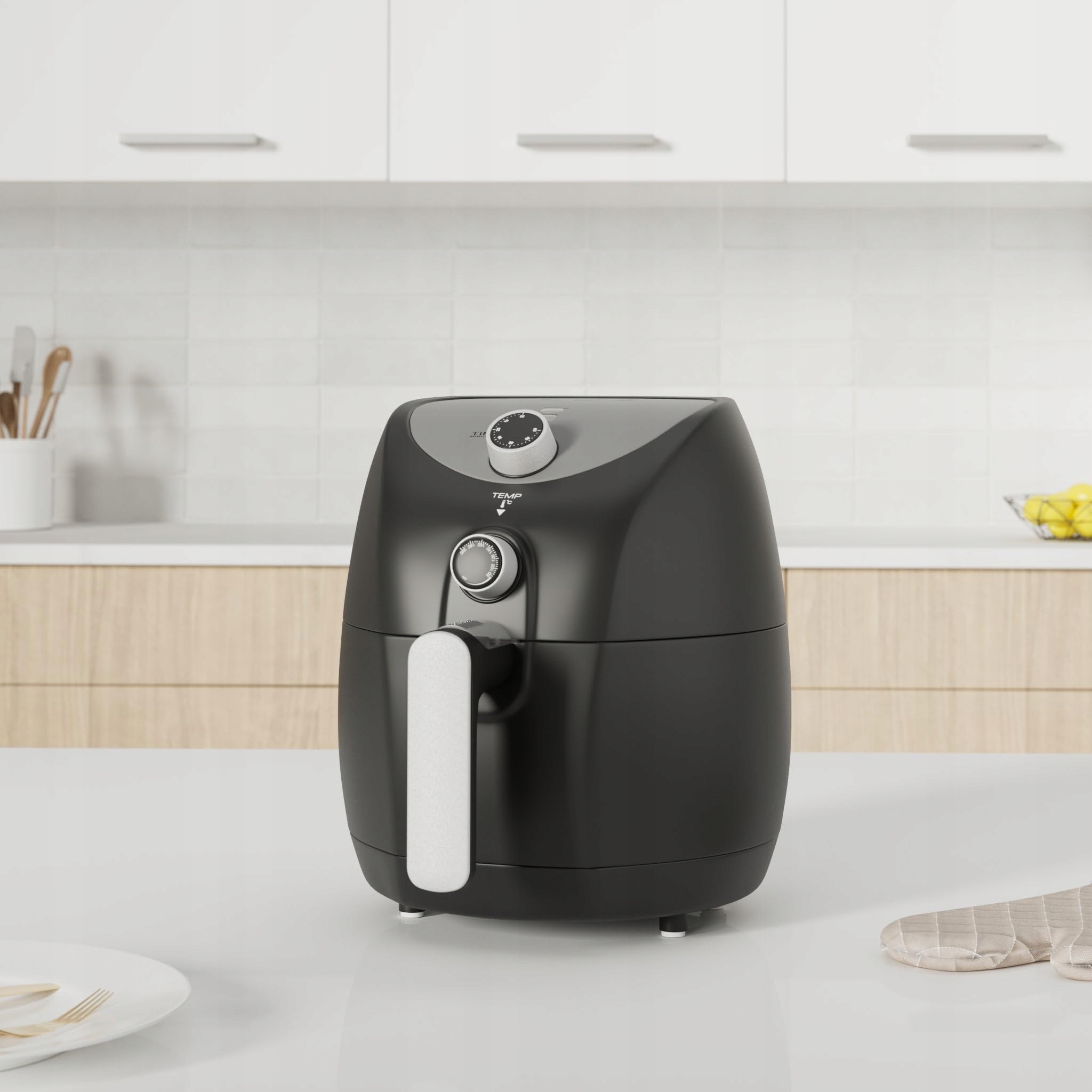 TOWER Frytkownica Beztłuszczowa 4,3L 1500W Dla Rodziny Timer 60 Minut — miniatura 2