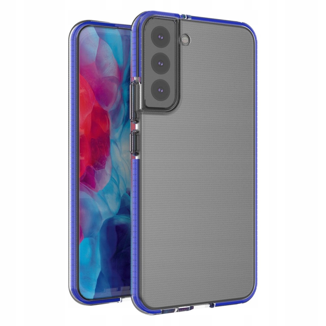 Spring Case pokrowiec żelowe etui z kolorową ramką do Samsung Galaxy S22+